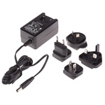 RS PRO 24W Plug-In AC/DC Adapter 9V dc Output, 2.66A Output