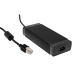MEAN WELL 252W Power Brick AC/DC Adapter 12V dc Output, 0 → 21A Output