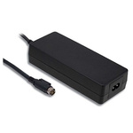 MEAN WELL 138W Power Brick AC/DC Adapter 12V dc Output, 0 → 11.5A Output