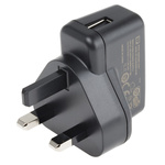XP Power 5W Plug-In AC/DC Adapter 5V dc Output, 1A Output