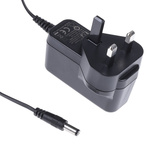 XP Power 12W Plug-In AC/DC Adapter 12V dc Output, 1A Output