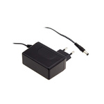 MEAN WELL 30W Plug-In AC/DC Adapter 5V dc Output, 6A Output