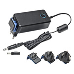 Mascot 28W Plug-In AC/DC Adapter 15V dc Output, 1.86A Output