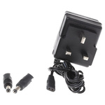 Mascot 6W Plug-In AC/DC Adapter 12V dc Output, 500mA Output