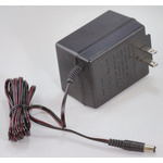 Aiko Denshi Plug-In AC/DC Adapter 12V dc Output, 1.2A Output