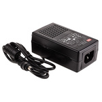 MEAN WELL Power Brick AC/DC Adapter 7.5V dc Output, 2A Output