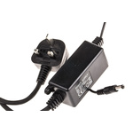 RF Solutions 12W Power Brick AC/DC Adapter 12V dc Output, 1A Output