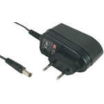 MEAN WELL 6W Plug-In AC/DC Adapter 18V dc Output, 330mA Output