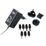 Ansmann 7.2W Plug-In AC/DC Adapter 3V dc Output, 600mA Output