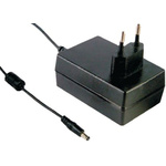 MEAN WELL 22.5W Plug-In AC/DC Adapter 5V dc Output, 4.5A Output