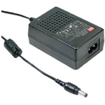 MEAN WELL Power Brick AC/DC Adapter 24V dc Output, 750mA Output