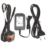 Acte 15W Plug-In AC/DC Adapter 15V dc Output, 1000mA Output