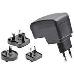 Mascot 15W Plug-In AC/DC Adapter 12V dc Output, 1.25A Output