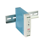 MEAN WELL MDR Switch Mode DIN Rail Power Supply, 85 → 264V ac ac Input, 24V dc dc Output, 1A Output, 20W