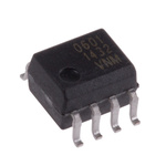 Broadcom, HCPL-0601 DC Input Transistor Output Optocoupler, Surface Mount, 8-Pin SOIC