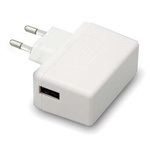MEAN WELL 12W Plug-In AC/DC Adapter 5V dc Output, 2.4A Output