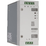 RS PRO Switch Mode DIN Rail Power Supply, 230V ac, 24V dc dc Output, 10A Output, 240W