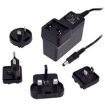 MEAN WELL 60W Plug-In AC/DC Adapter 48V dc Output, 1.25A Output