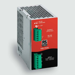 RS PRO Switch Mode DIN Rail Power Supply, AC 187–550V ac Input, 48V dc Output, 10A Output, 480W