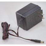 Aiko Denshi Plug-In AC/DC Adapter 6V dc Output, 300mA Output