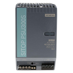 Siemens SITOP PSU300S Switch Mode DIN Rail Power Supply, 340 → 550V ac ac Input, 24V dc dc Output, 20A Output,