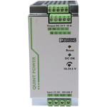 Phoenix Contact QUINT-PS/3AC/24DC/10 Switch Mode DIN Rail Power Supply, 400V ac ac Input, 24V dc dc Output, 10A Output,