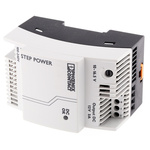 Phoenix Contact STEP-PS/1AC/12DC/3 Switch Mode DIN Rail Power Supply, 85 → 264V ac ac Input, 12V dc dc Output,