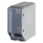 Siemens SITOP PSU8200 Switch Mode DIN Rail Power Supply, 120 → 230V ac ac Input, 24V dc dc Output, 10A Output,
