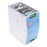 MEAN WELL NDR Switch Mode DIN Rail Power Supply, 90 → 264V ac ac Input, 48V dc dc Output, 5A Output, 240W