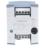 Legrand Linear DIN Rail Power Supply, 230V ac ac Input, 24V dc dc Output, 500mA Output, 12W