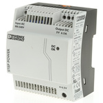 Phoenix Contact STEP-PS/1AC/ 5DC/6.5 Switch Mode DIN Rail Power Supply, 85 → 264V ac ac Input, 5V dc dc Output,