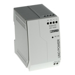 Phoenix Contact UNO-PS/1AC/24DC/100W Switch Mode DIN Rail Power Supply, 85 → 264V ac ac Input, 24V dc dc Output,