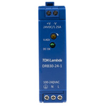 TDK-Lambda DRB Switch Mode DIN Rail Power Supply, 85 → 264V ac ac Input, 24V dc dc Output, 1.25A Output, 30W
