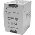 Carlo Gavazzi Switch Mode DIN Rail Power Supply, 90 → 132V ac ac, dc Input, 48V dc dc Output, 5A Output, 240W