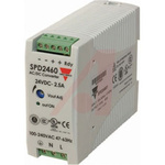 Carlo Gavazzi Switch Mode DIN Rail Power Supply, 90 → 265V ac ac, dc Input, 24V dc dc Output, 750mA Output, 18W