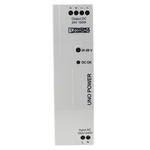 Phoenix Contact UNO-PS/1AC/24DC/150W Switch Mode DIN Rail Power Supply, 85 → 264V ac ac Input, 24V dc dc Output,