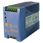 Chinfa DRA100 DIN Rail Power Supply, 90 → 264V ac ac Input, 12V dc dc Output, 8.4A Output, 100W
