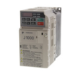 Omron Inverter Drive, 1.1 kW, 3 Phase, 200 V ac, 6 A, J1000 Series