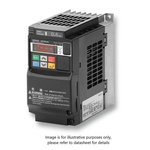 Omron Inverter Drive, 1.5 kW, 3 Phase, 200 V ac, 8.0 A, 3G3MX2 Series