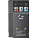 Delta Electronics Inverter Drive, 3.7 kW, 3 Phase, 460 V, 9 A, VFD-ME Series