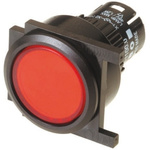 Modular Switch Body, IP65, Red, Panel Mount, Momentary for use with Series 61 -20°C +55°C