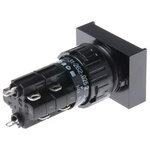 Illuminated Push Button Switch, IP40, Panel Mount, Latching for use with Series 31 -25°C +55°C