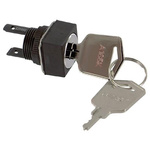 Omron 2 Position Key Key Switch - (DPDT) 16mm Cutout Diameter