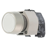 Illuminated Push Button Switch, IP65, Clear, Panel Mount, Momentary for use with Eao 04 Series Contact Block -25°C +50°C