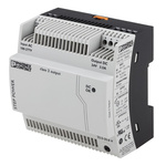 Phoenix Contact STEP-PS/277AC/24DC/3.5 Switch Mode DIN Rail Power Supply, 230V ac ac, dc Input, 24V dc dc Output, 3.5A