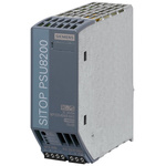 Siemens SITOP PSU8200 DIN Rail Power Supply, 120 V ac, 230 V ac ac Input, 24V dc dc Output, 5A Output, 120W