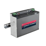 TRACOPOWER TIS DIN Rail Power Supply, 115V ac ac Input, 24V dc Output, 24A Output