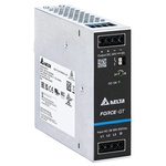 Delta Electronics DRF-120W DIN Rail Power Supply, 90-264V ac Input, 24V dc Output, 5A Output, 120W