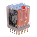 Turck, 24V dc Coil Non-Latching Relay 4PDT, 6A Switching Current Plug In