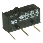 SPDT-NO/NC Button Microswitch, 10.1 A @ 250 V ac